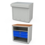 Шкаф для инструментов MODUL 1/2 XL 04 с роллетой