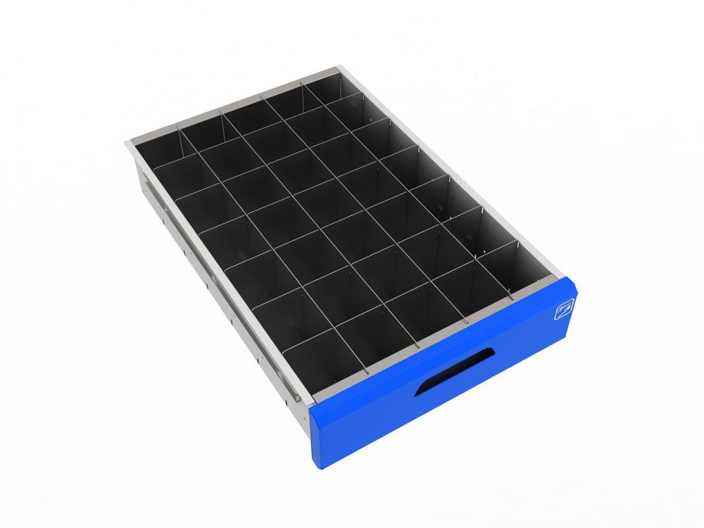 Комплект перегородок в ящик WOKER PRO 27E х 36E №3 (высота 65 мм)
