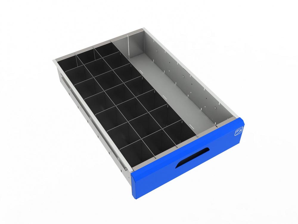Комплект перегородок в ящик WOKER PRO 27E х 36E №4 (высота 65 мм)
