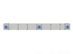 Шина для электропроводки 1000 мм (230V x 3)